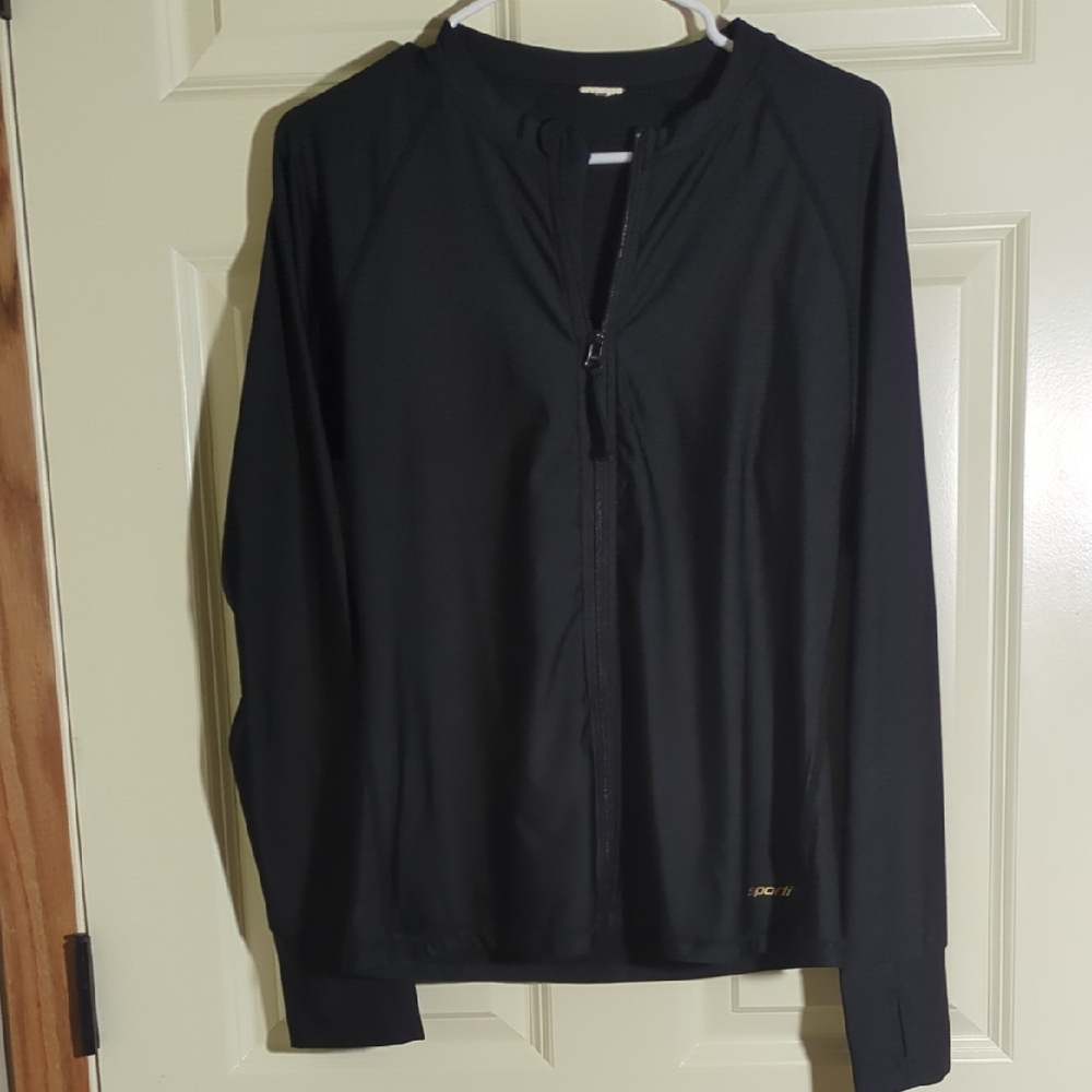 Black Women's Swim Jacket